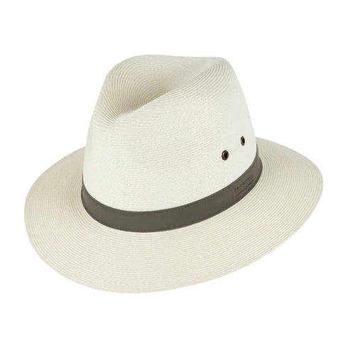 Kooringal Men's Safari Hat Lindeman in Ivory, front
