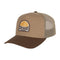 Kooringal Men's Trucker Cap Goldfield in Brown, front
