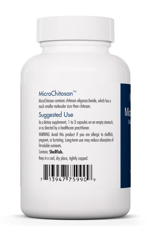 Image of MicroChitosan 60caps suggested use