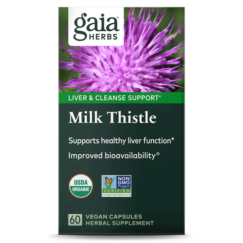 Image of Milk Thistle 60vcaps box