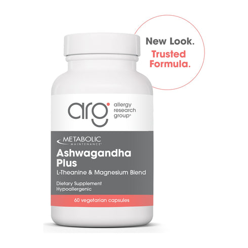 Metabolic Maintenance Ashwagandha Plus, front of the bottle