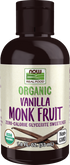 Image of NOW organic monk fruit liquid