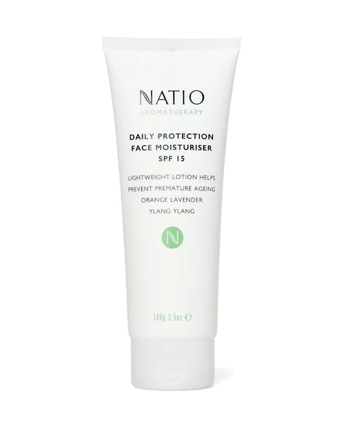 Image of natio daily protection face moisturiser with SPF 15