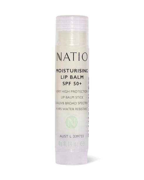Image of natio lip balm SPF 50