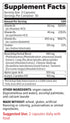 Image of Nerve Shield 60vcaps supplement facts