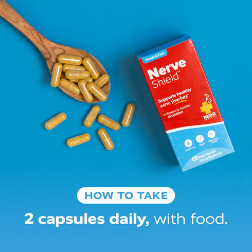 Image of Nerve Shield 60vcaps dosage