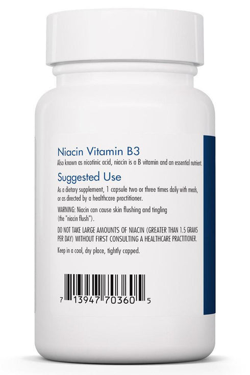 Image of Niacin B3 (250mg) 90caps suggested use