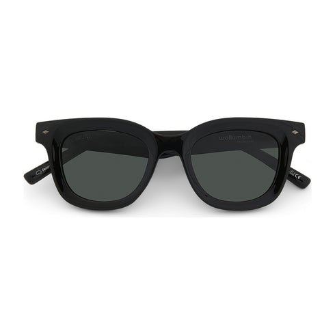 Wollumbin Nimbin black frame, three-quarter view