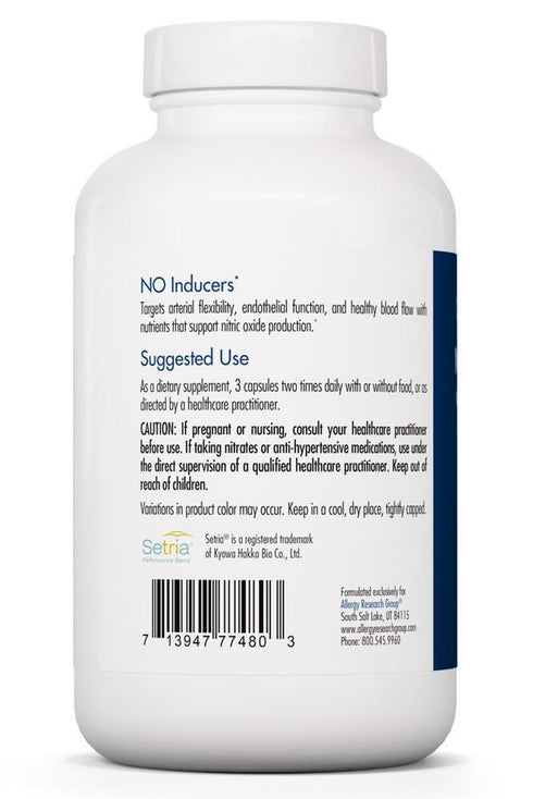 Image of NO Inducers 180caps suggested use