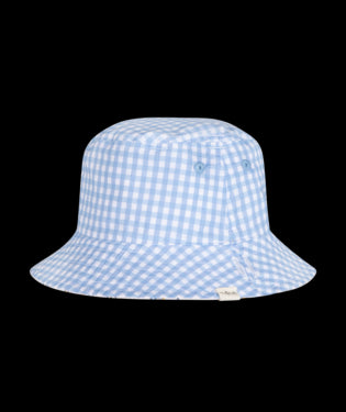 Image of Baby Girl Bucket Nora Natural Large reverse side