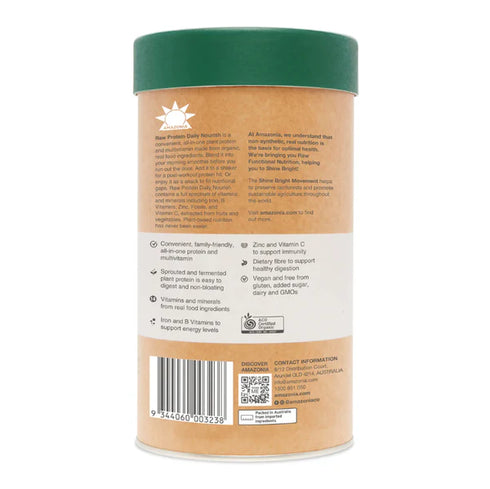 Image of Raw Protein Daily Nourish - Chocolate information