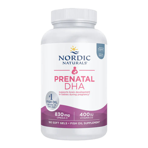 Prenatal DHA - Unflavoured 180 Soft Gel Caps