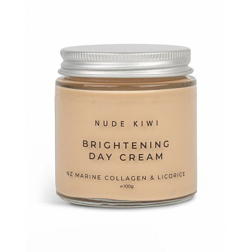 Image of NUDE KIWI Brightening Day Cream - Marine Collagen & Licorice 100g
