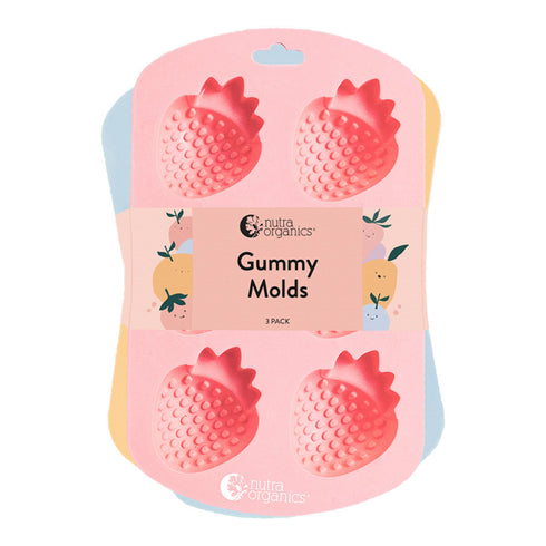 Gummy Moulds 3 Pack-Nutra Organics-Matakana Pharmacy