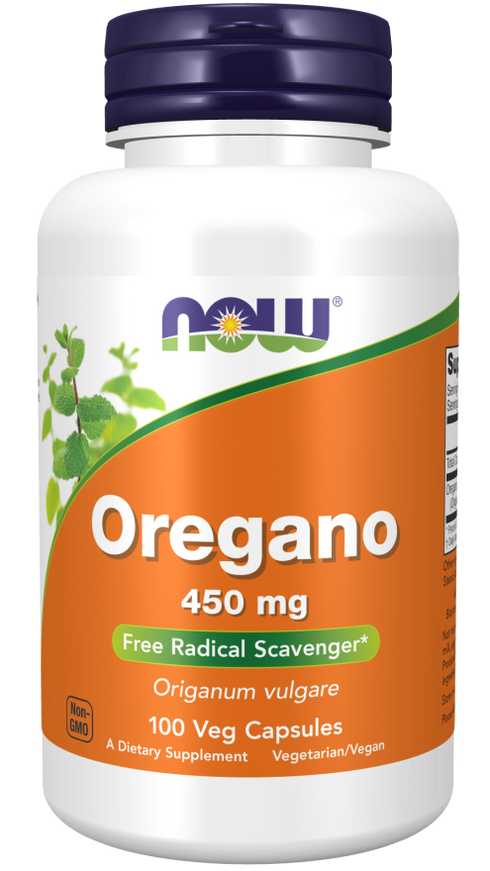 image of Oregano 450mg 100vcaps