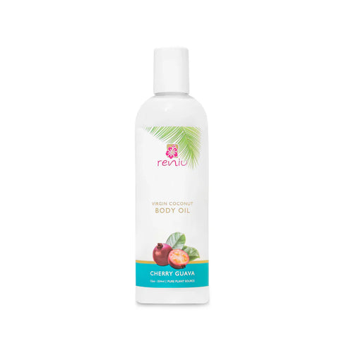 Cherry Guava Virgin Coconut Body Oil 236ml-Reniu by Pure Fiji-Matakana Pharmacy