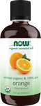 Image of NOW Organic ORANGE OIL (Citrus Sinensis) 118ml