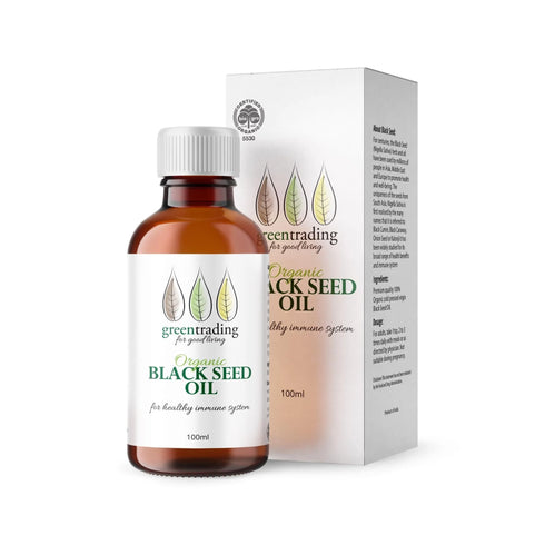 Organic Black Seed Oil 100ml-Green Trading-Matakana Pharmacy