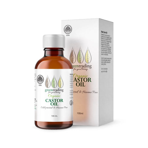 Organic Castor Oil 100ml-Green Trading-Matakana Pharmacy