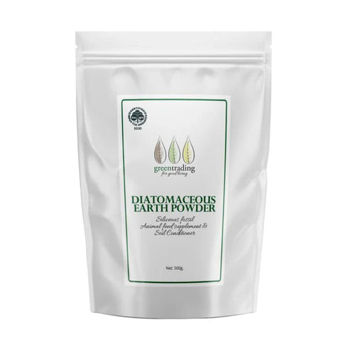 Organic Diatomaceous Earth Powder 500g-Green Trading-Matakana Pharmacy