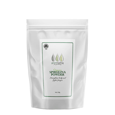 Organic Spirulina Powder 250g-Green Trading-Matakana Pharmacy