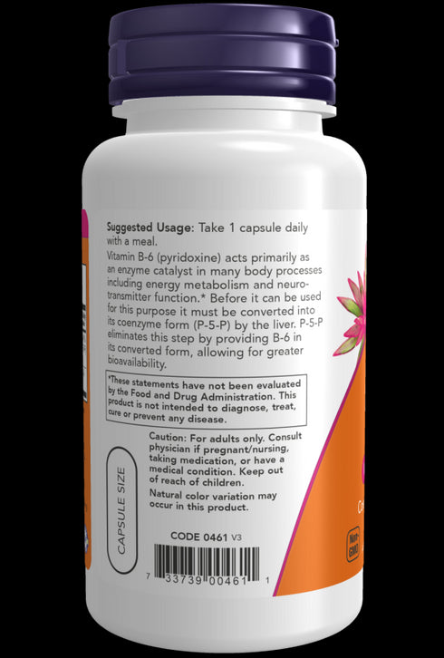 Image of P5P 50mg 90vcaps suggested usage