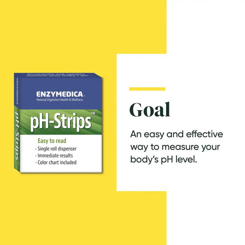 pH strips 120 Pack-Enzymedica-Matakana Pharmacy