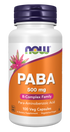 Image of PABA 500mg 100caps