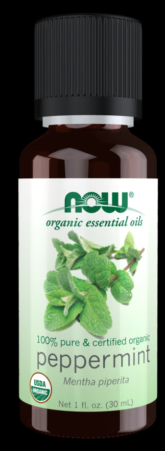 Image of NOW ORGANIC PEPPERMINT OIL (Mentha Piperita) 30ml