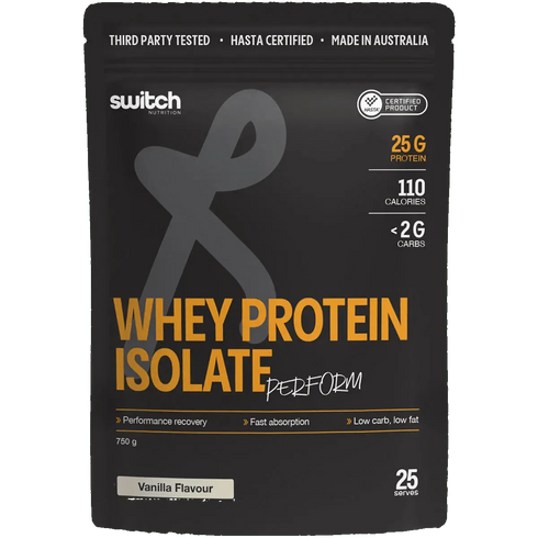 Perform HASTA Why Protein Isolate 750g | Vanilla-Switch Nutrition-Matakana Pharmacy