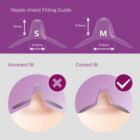 Philips Avent Nipple Shield Small 2 pack | Matakana Pharmacy