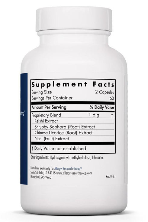Image of PhytoCort 120caps supplement facts
