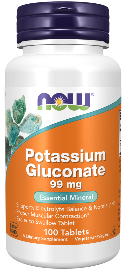 Image of Potassium Gluconate 99mg 100tabs