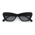 Wollumbin Poolside black frame, three-quarter view