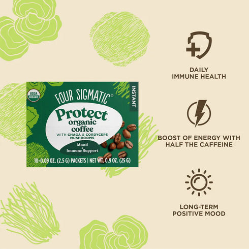 Image of Protect Organic Coffee (Instant) 10 Sachets