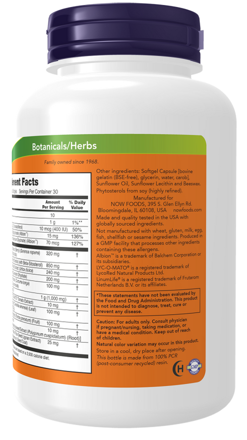 Image of Prostate Health Clinical Strength 90sgcaps other ingredients
