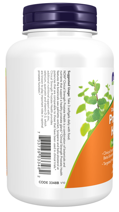 Image of Prostate Health Clinical Strength 90sgcaps suggested usage
