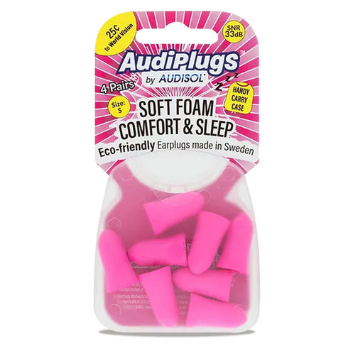 Soft Foam Comfort & Sleep 8 Pack | Earplugs-Audisol-Matakana Pharmacy