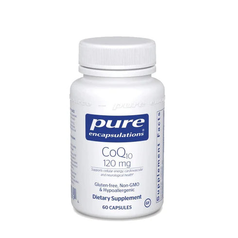 Pure CoQ10 120mg 60caps Matakana Pharmacy