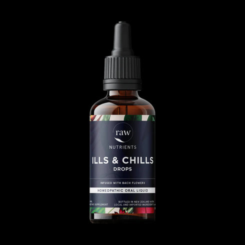Ills & Chills Drops 50ml-Raw Nutrients-Matakana Pharmacy