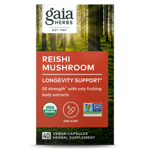 Image of Reishi Mushroom 40vcaps box
