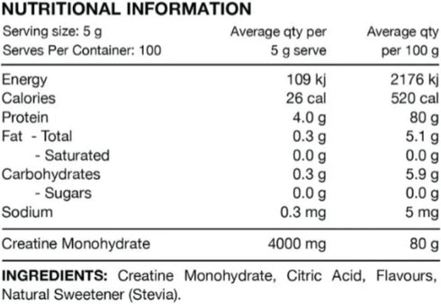 Switch Flavoured Creatine 20 Sachets | Red Raspberry-Switch Nutrition-Matakana Pharmacy