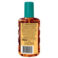 Image of REEF OIL Spray SPF15+ 220ml back of bottle