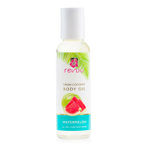 Watermelon Virgin Coconut Body Oil 236ml-Reniu by Pure Fiji-Matakana Pharmacy