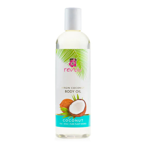 Coconut Virgin Coconut Body Oil 236ml-Reniu by Pure Fiji-Matakana Pharmacy