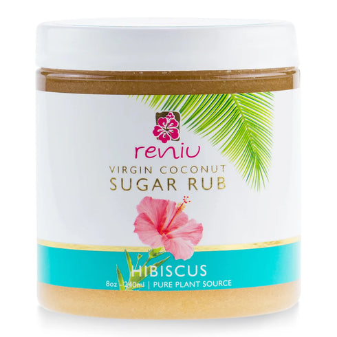 Hibiscus Sugar Rub 240ml-Reniu by Pure Fiji-Matakana Pharmacy