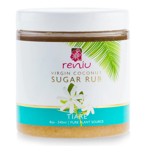 Tiare Sugar Rub 240ml-Reniu by Pure Fiji-Matakana Pharmacy