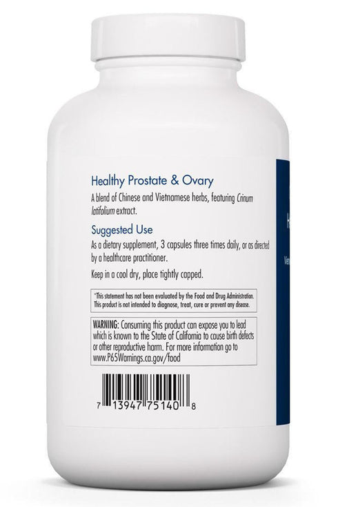 Image of Healthy Prostate & Ovary 180caps suggested use