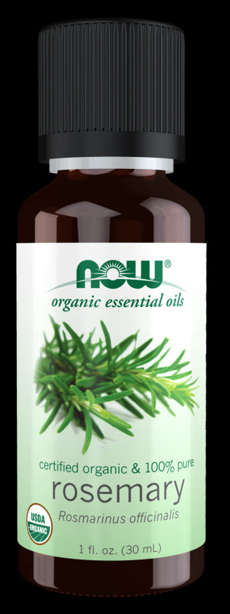 Image of NOW ORGANIC Rosemary Oil (Rosmarinus Officinalis) 30ml