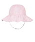 Image of Baby Girls Rosemary Floppy Hat Off White Large reverse side with strap